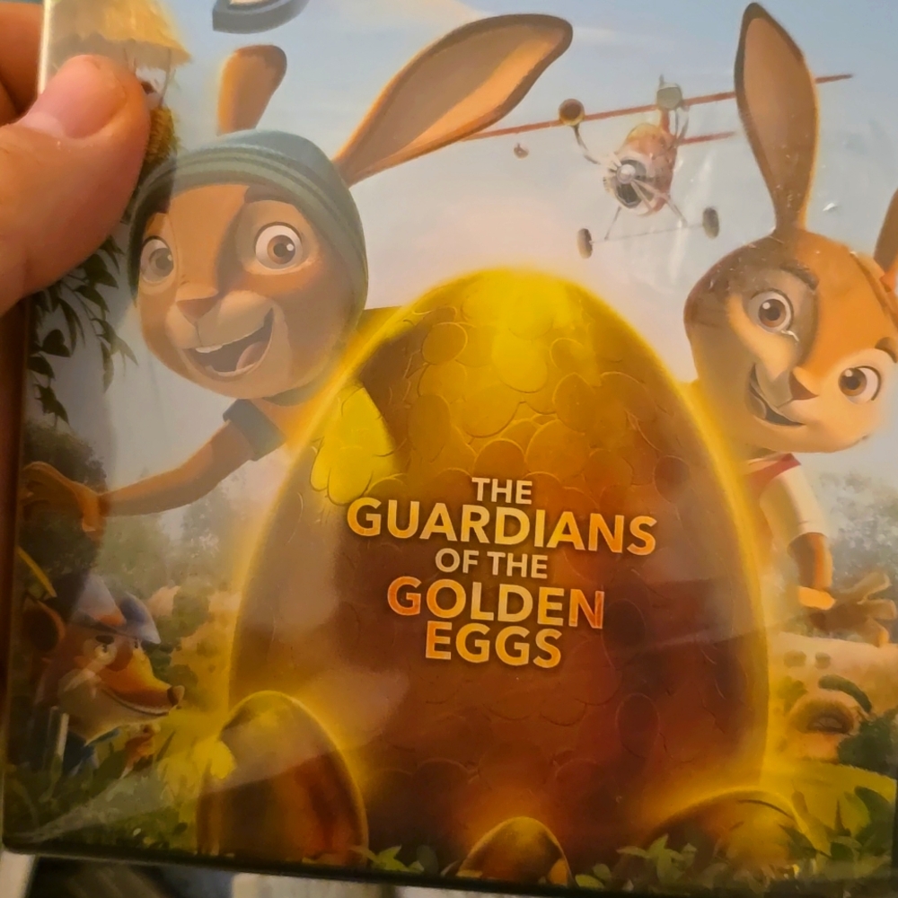 A unopened DVD entitled Rabbit School